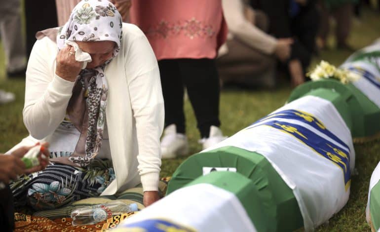 jahrestag des völkermords von srebrenica