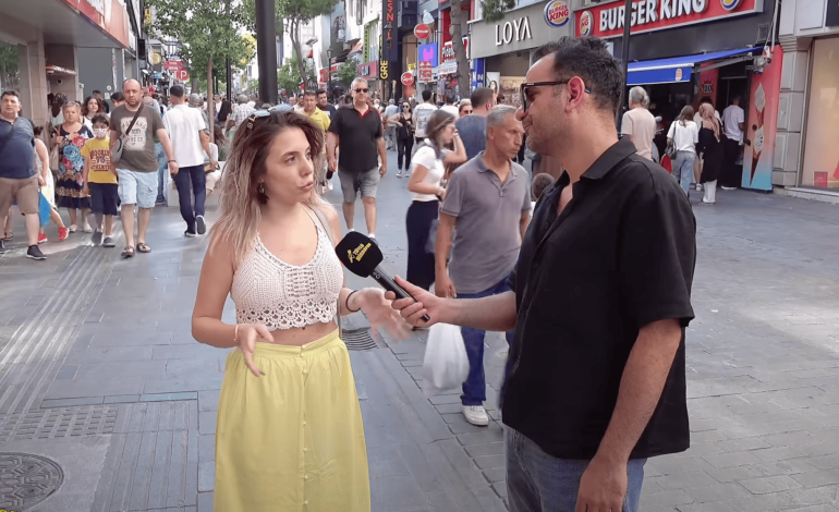 Frau nach Straßenumfrage in der Türkei verurteilt