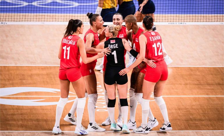 Paris 2024: Historische türkische Volleyballerinnen verpassen Krönung