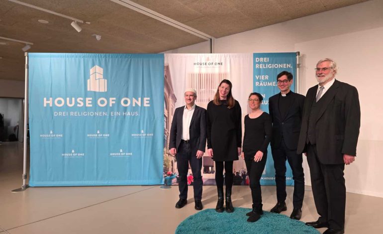 Drei Religionen, ein Haus.