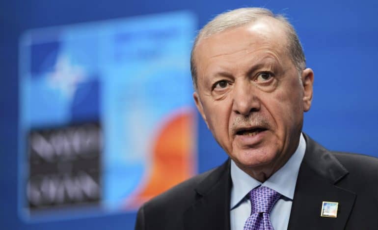 der türkische präsident recep tayyip erdogan