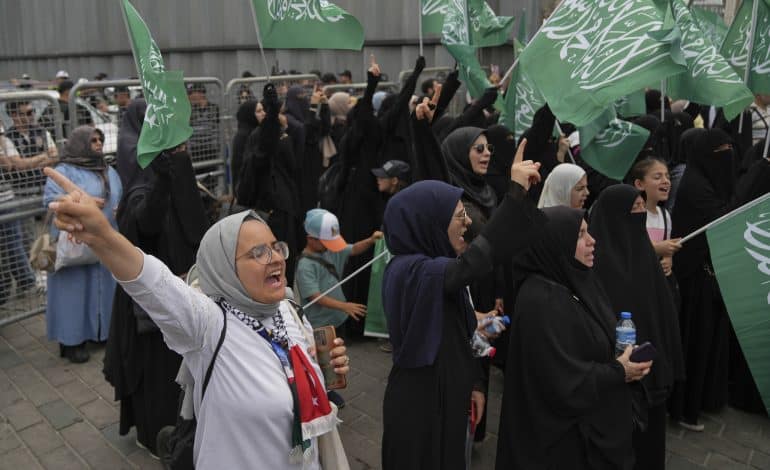 protest gegen mohammed karikatur in istanbul