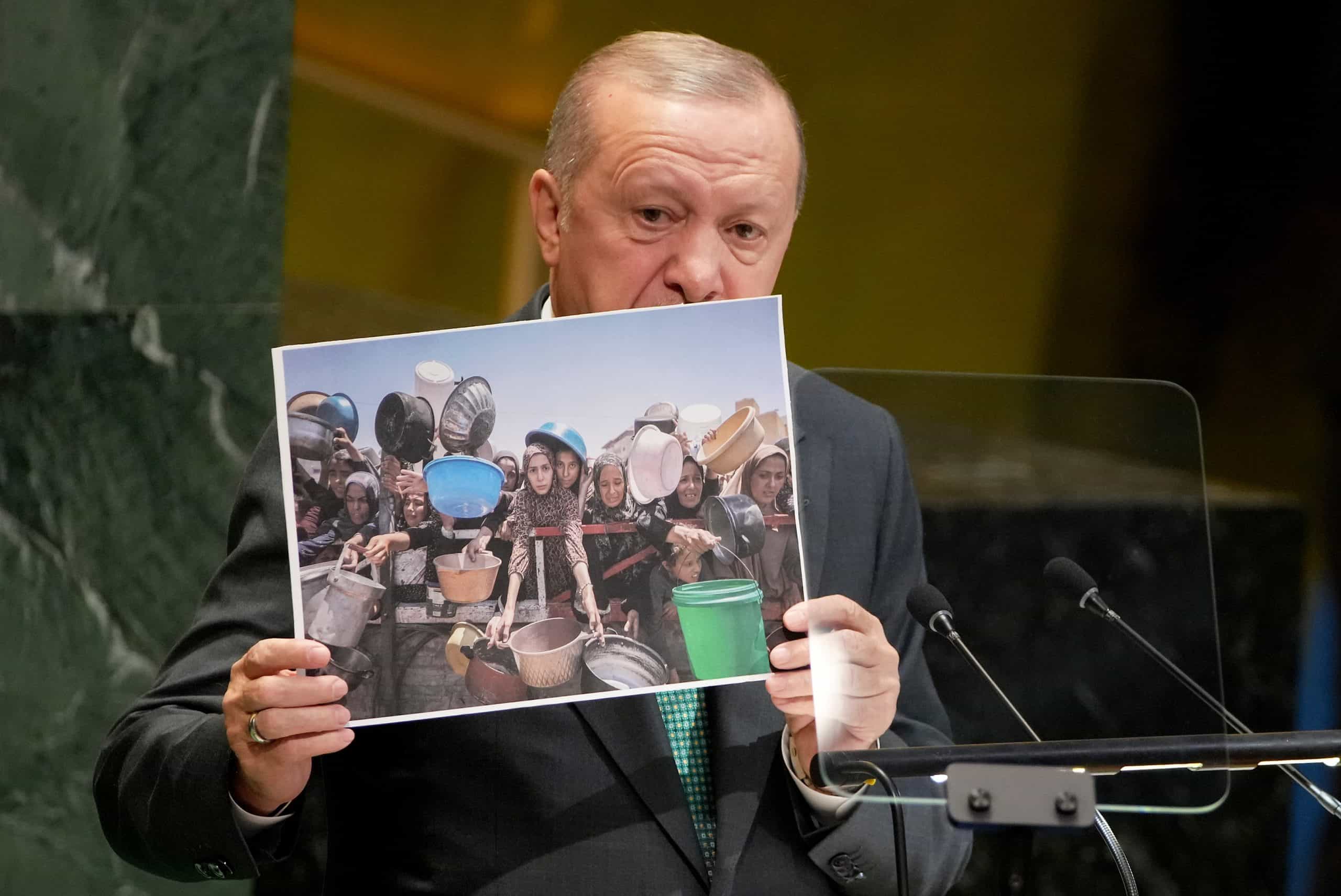 Erdoğan: Israel nutzt Hamas-Massaker als Vorwand für „Genozid“ in Gaza