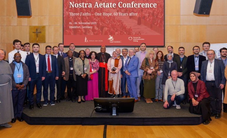 Christen, Muslime und Juden im Dialog: Frankfurter Konferenz erinnert an „Nostra Aetate“