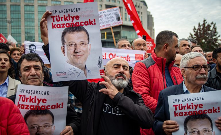 demonstration in istanbul